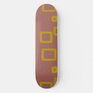Bruin geometrisch skateboard