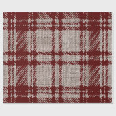 Bruin geplakt papier voor het oppakken van cadeaut (Vlak)