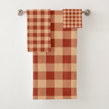 Bruin geruit gingham patroon
