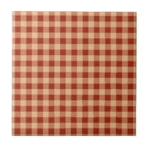Bruin geruit gingham patroon