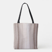 Bruin geschilderde achtergrond tote bag (Achterkant)