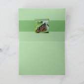 Bruin geschilderde vlinder kaart (Binnen)