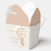 Bruin geslacht Neutraal Beer ballonnen voor een gu Bedankdoosjes (Geopend)