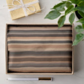 Bruin gestreept patroon  tissuepapier (Geschenk)