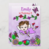 Bruin gevirtualiseerde Kaukasische feiendag Kaart (Voorkant / Achterkant)