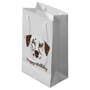 Bruin gevlekte Dalmatische hond Klein Cadeauzakje