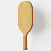 Bruin, glad gestructureerd pickleball paddle (Links)