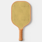 Bruin, glad gestructureerd pickleball paddle (Achterkant)