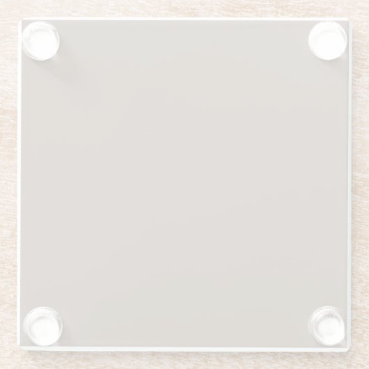 Bruin Glazen Onderzetter (Achterkant)