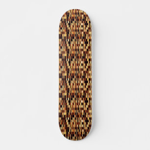 Bruin glazen patroon persoonlijk skateboard