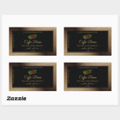 Bruin Gold Glitter Black Product Labels Ladybug (Vel)