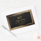 Bruin Gold Glitter Black Product Labels Ladybug (Envelop)