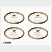 Bruin Gold Glitter White Product Labels Ladybug (Vel)