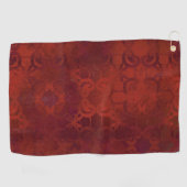 bruin golfhanddoek (Horizontaal)