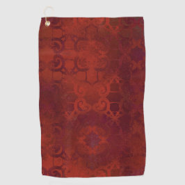 bruin golfhanddoek