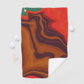 bruin golfhanddoek (Insitu)