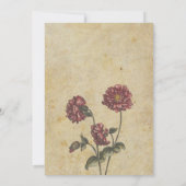 Bruin gothic Classic Kaart (Achterkant)