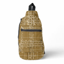 BRUIN & GOUD GLITTER LOOK PLAID PATROON