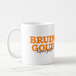 Bruin Goud / Liquid Gold Dutch Word Vocabulary Koffiemok