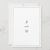  bruin goud roze vlinder Save the Date Kaart (Achterkant)