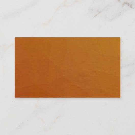 Bruin graafmachines visitekaartje (Achterkant)