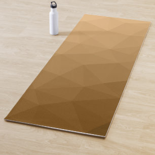 Bruin Gradiënt Geometrisch Netwerkpatroon Yogamat