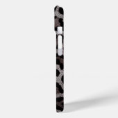 Bruin grijs zwart luipaard dier Case-Mate iPhone case (Achterkant / Links)