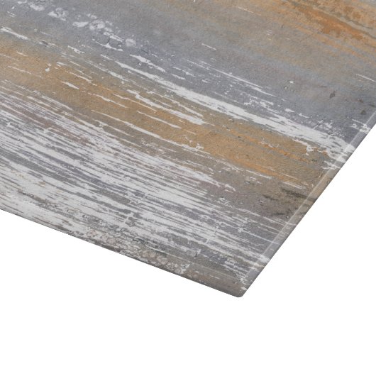 Bruin-grijze kunst snijplank (Hoek)