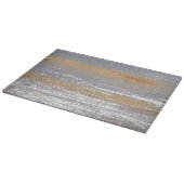 Bruin-grijze kunst snijplank (Hoek)