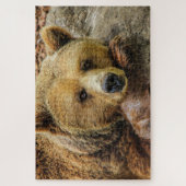 Bruin grizzly beer foto legpuzzel (Verticaal)