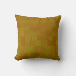 Bruin Groen Abstract Patroon Kussen