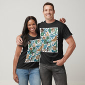 Bruin, Groen en Blauw T-shirt (Unisex)