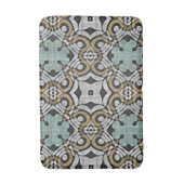 Bruin groene grijze hip  Art Motif Badmat (Voorkant Verticaal)