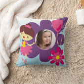 Bruin Haar Ballerina Kussen (Deken)