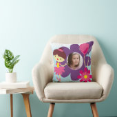 Bruin Haar Ballerina Kussen (Stoel)