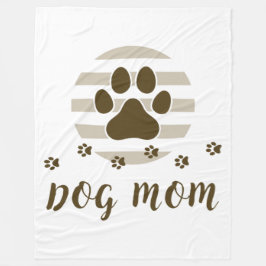Bruin Hond Mama Love 60x80 Fleece Deken