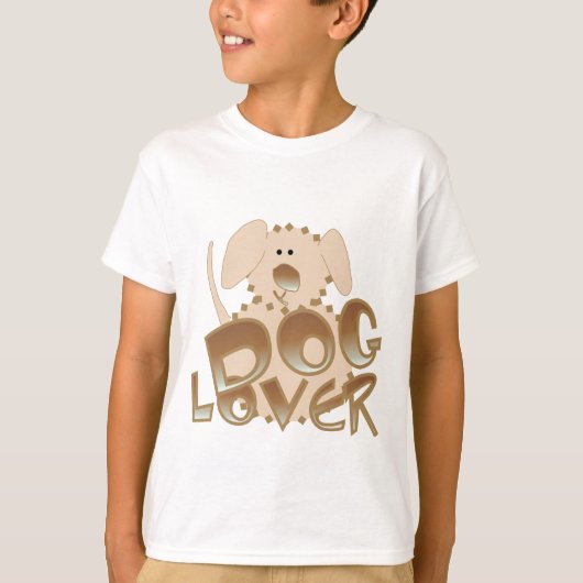 Bruin Hondenliefhebber Tshirts en geschenken (Voorkant)