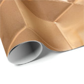 Bruin honingraatpaneel cadeaupapier (Rol Hoek)