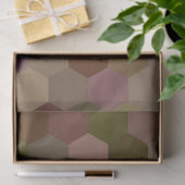 bruin honingraatpapier tissuepapier (Geschenk)