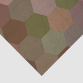 bruin honingraatpapier tissuepapier (Detail)