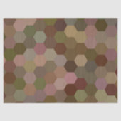 bruin honingraatpapier tissuepapier (Voorkant)