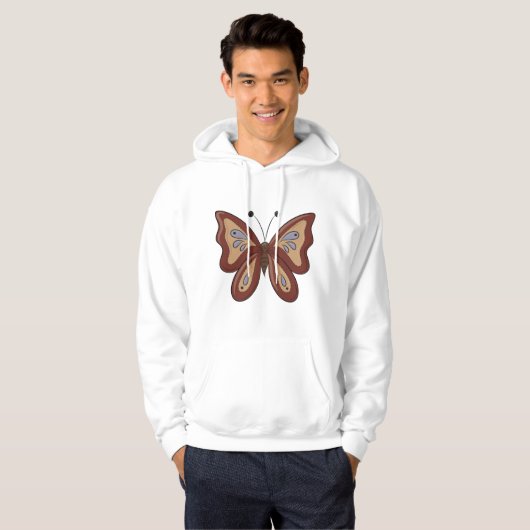  bruin hoodie (Voorkant volledig)