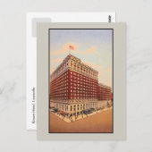  bruin hotel (Louisville, Kentucky) Briefkaart (Voorkant / Achterkant)
