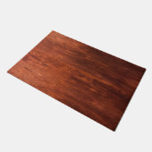 bruin hout abstract deurmat (Schuin)