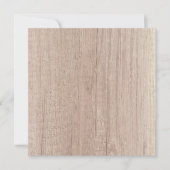Bruin hout, blikbord Elegant blanco Sjabloon (Voorkant)
