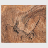 Bruin hout cadeaupapier (Vlak)