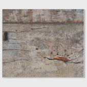 Bruin hout cadeaupapier (Vlak)