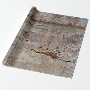 Bruin hout cadeaupapier