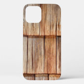 Bruin hout Case-Mate iPhone case (Achterkant)