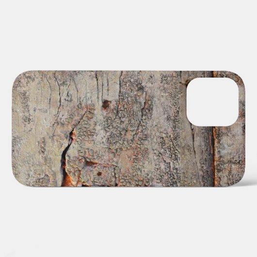 Bruin hout Case-Mate iPhone case (Achterkant (horizontaal))